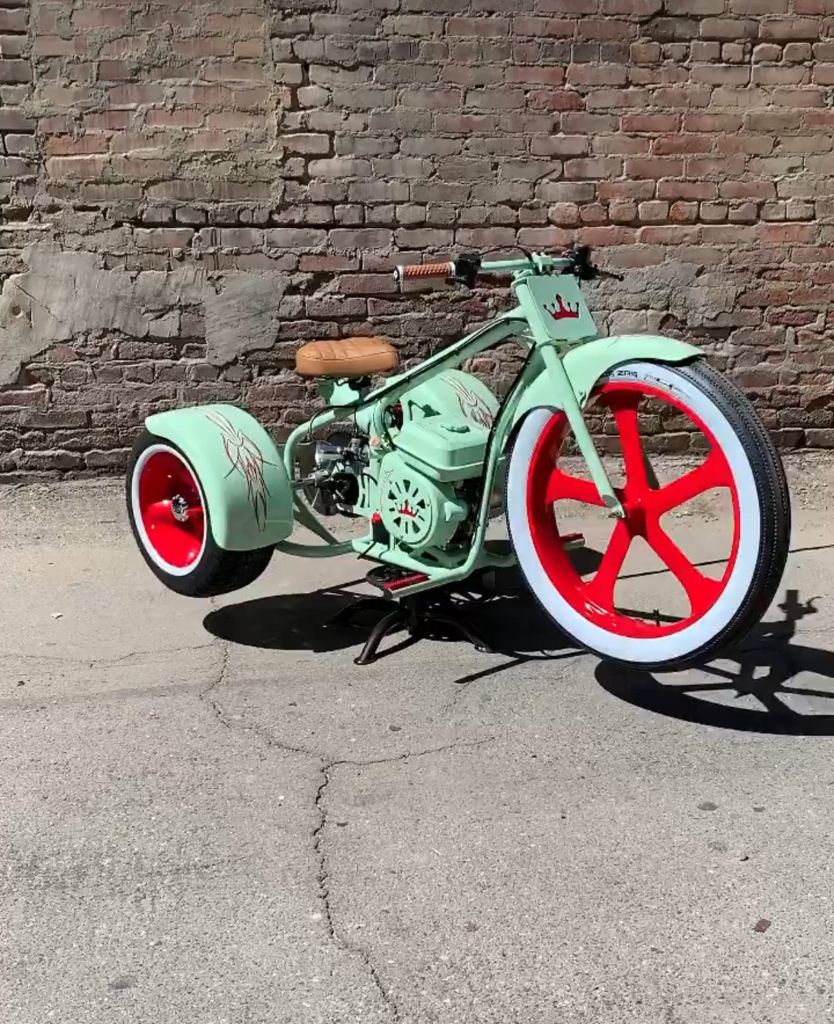Big Front Wheeler (Mint_Green)