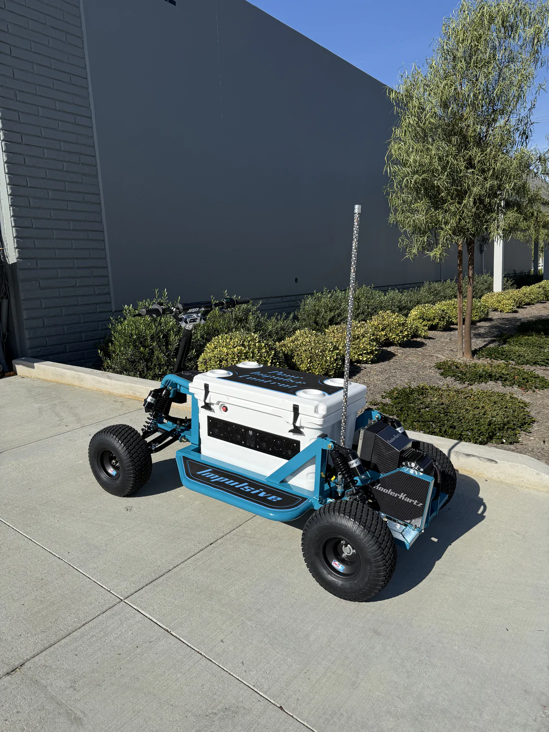 Custom KoolerKart Black/Green - Image 3