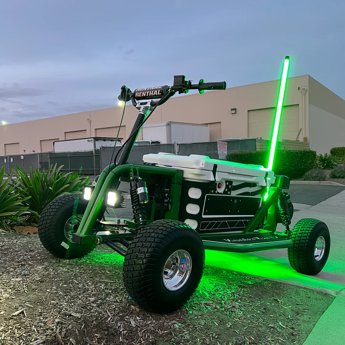 Custom KoolerKart Black/Green
