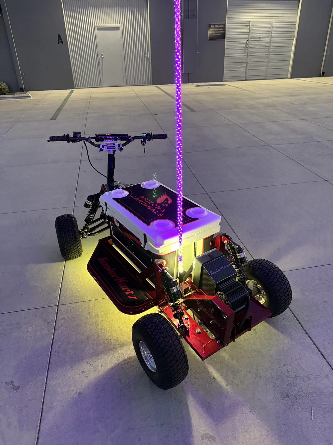 Custom KoolerKart Black/Red - Image 4