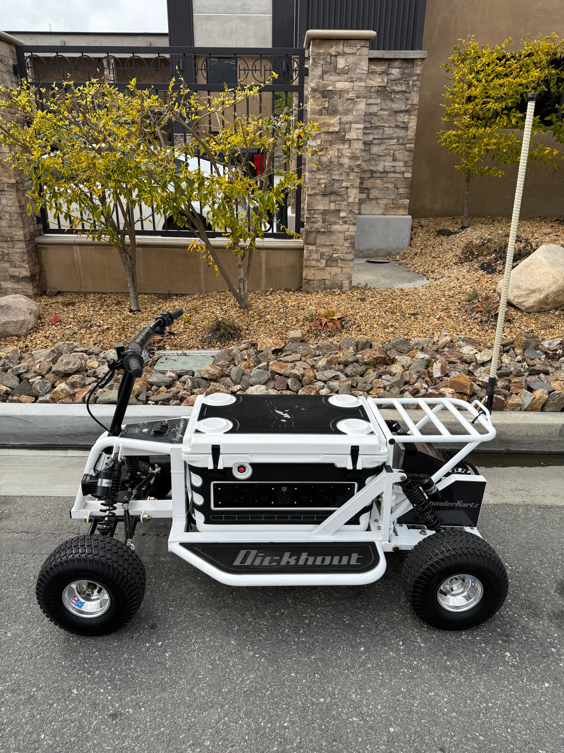Custom KoolerKart Black/White - Image 3