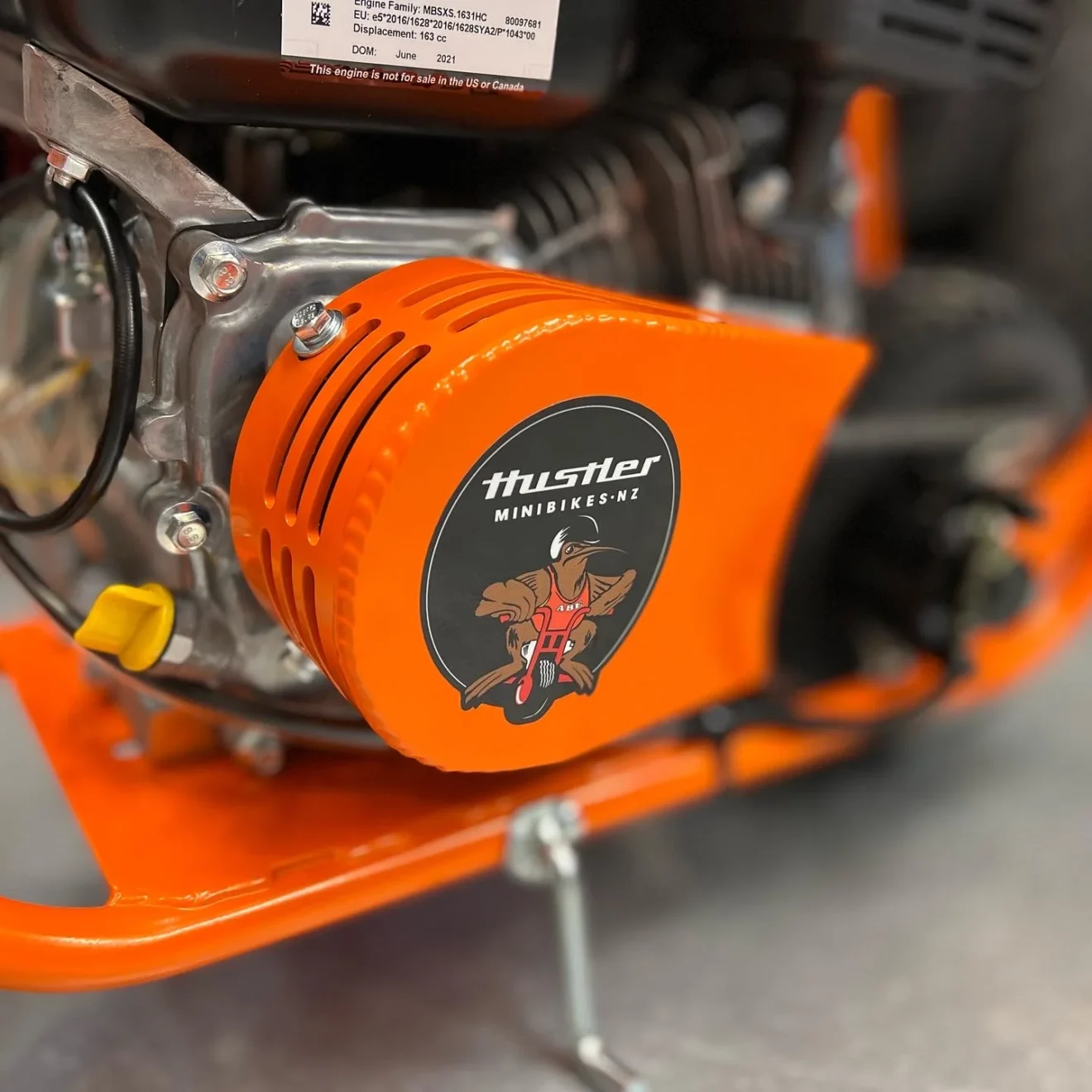 Lil Hustler MiniBike (Orange) - Image 4